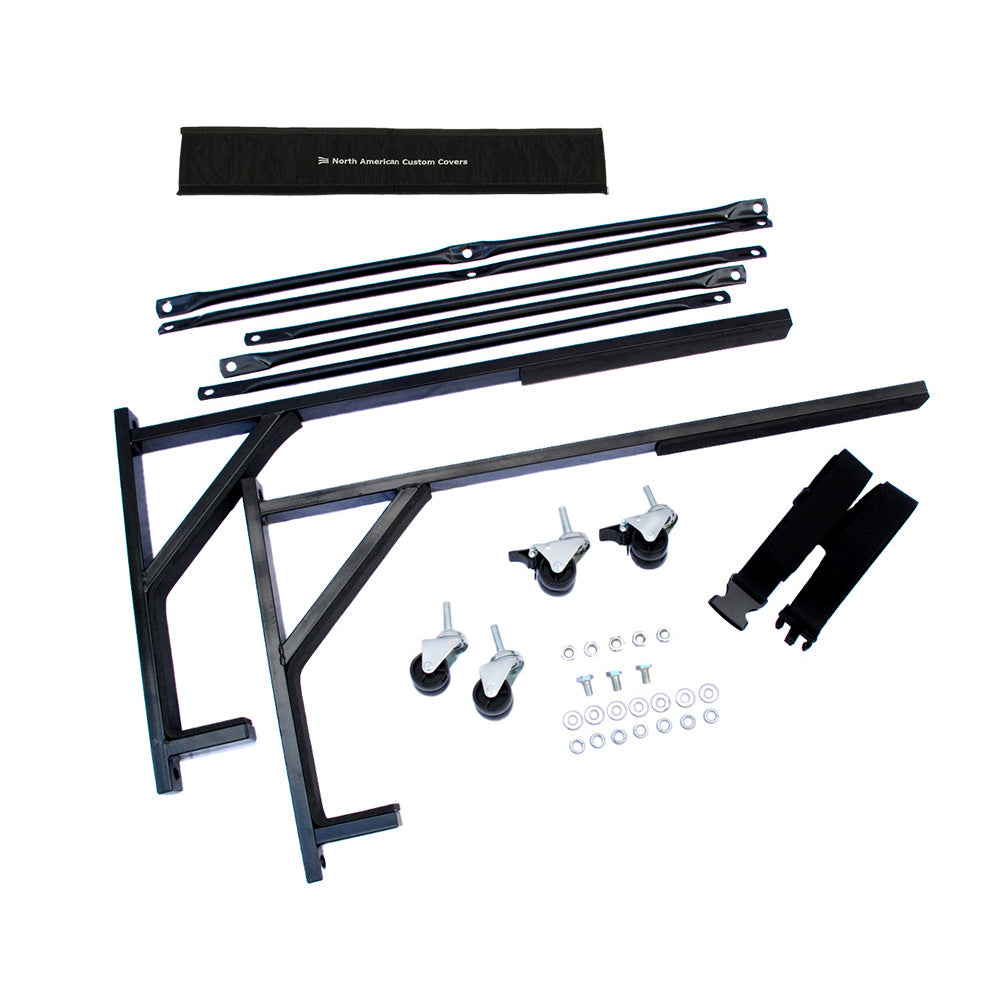 Housse sur mesure et ensemble de rangement pour chariot pour Porsche Boxster 986 1996 à 2004 Hardtop (006050)