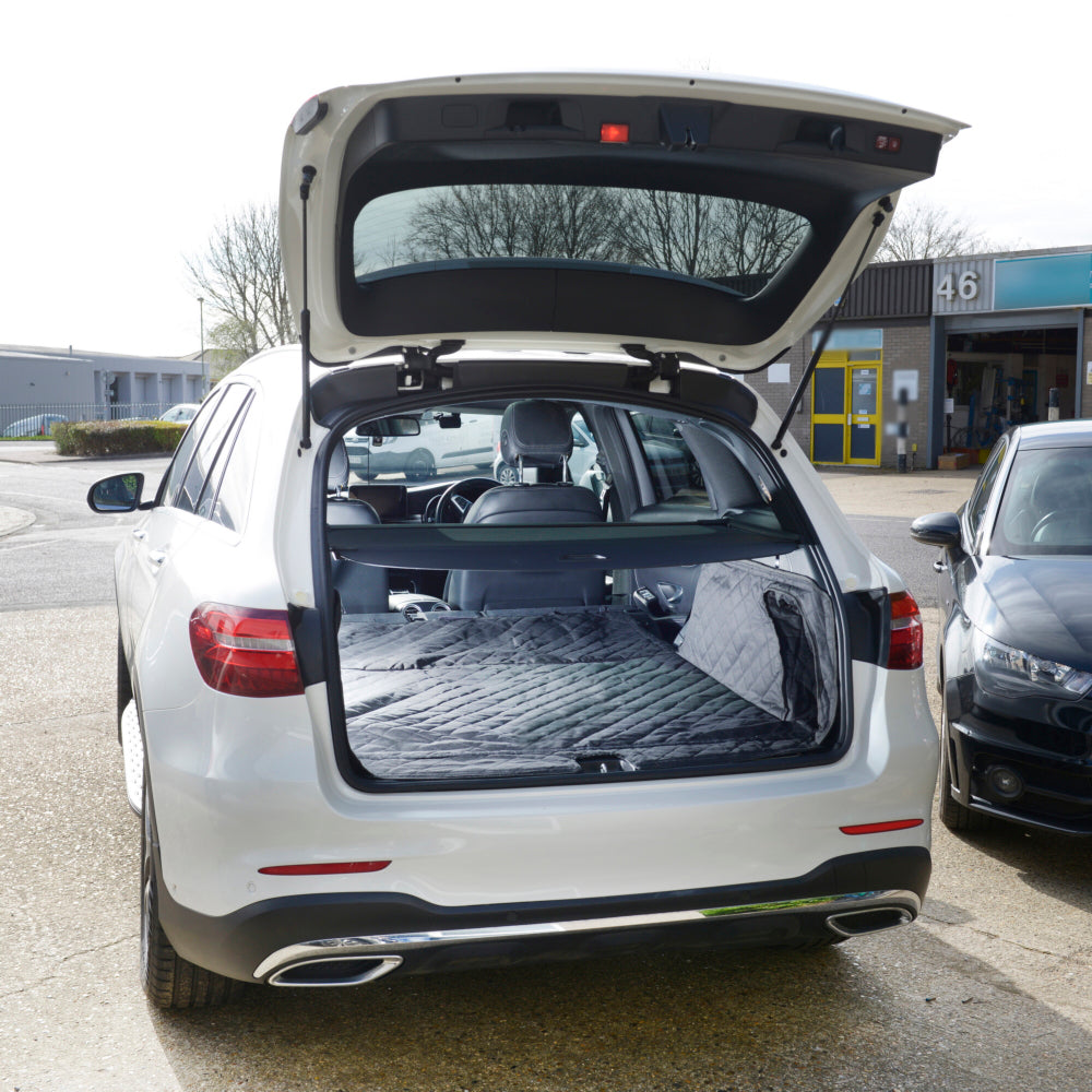 Custom Fit Quilted Cargo Liner for the Mercedes GLC (X253) Generation 1 - 2015 to 2022 (392)