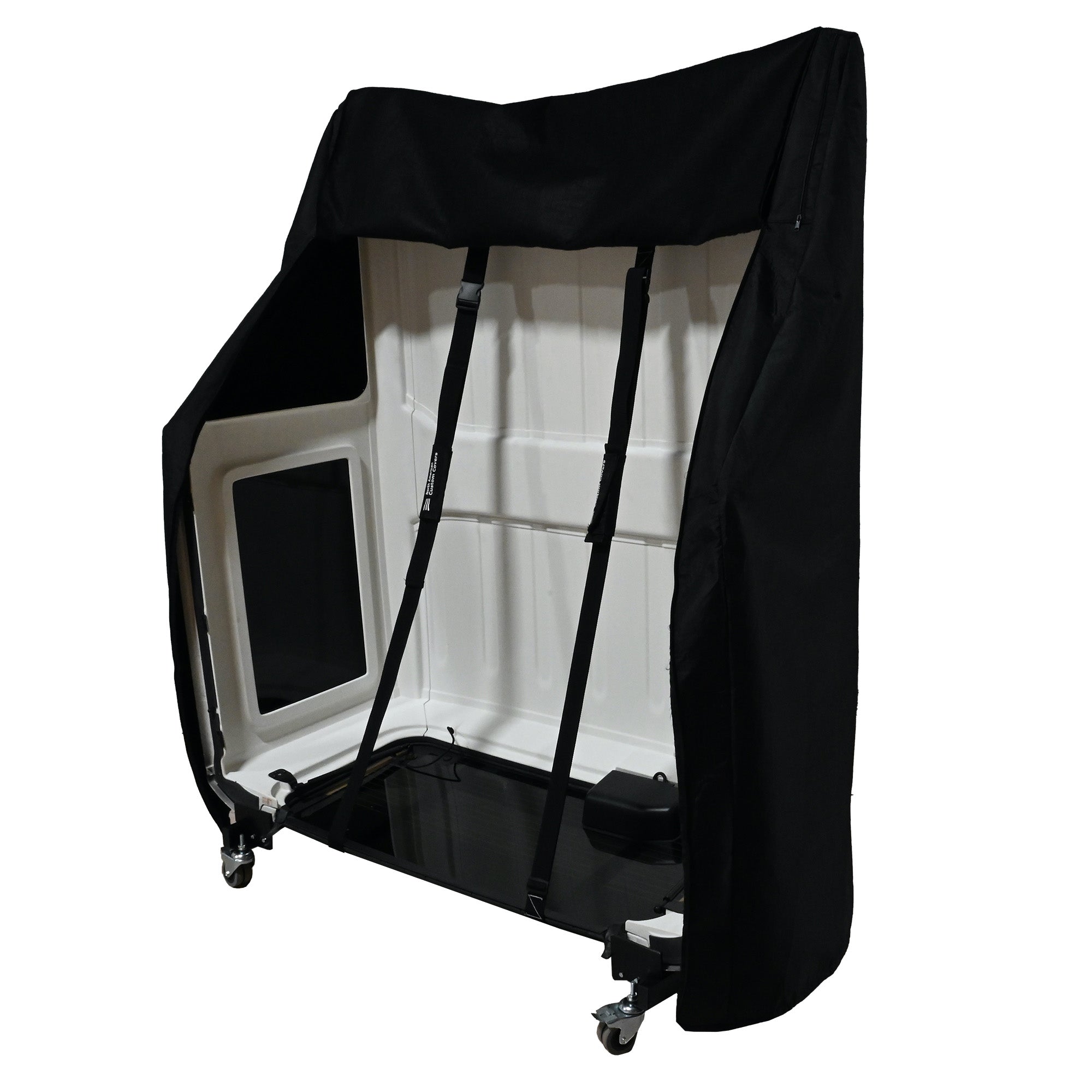 Soporte para carrito de techo rígido de alta resistencia para Jeep Wrangler con correas de sujeción para ventana trasera (varias opciones)