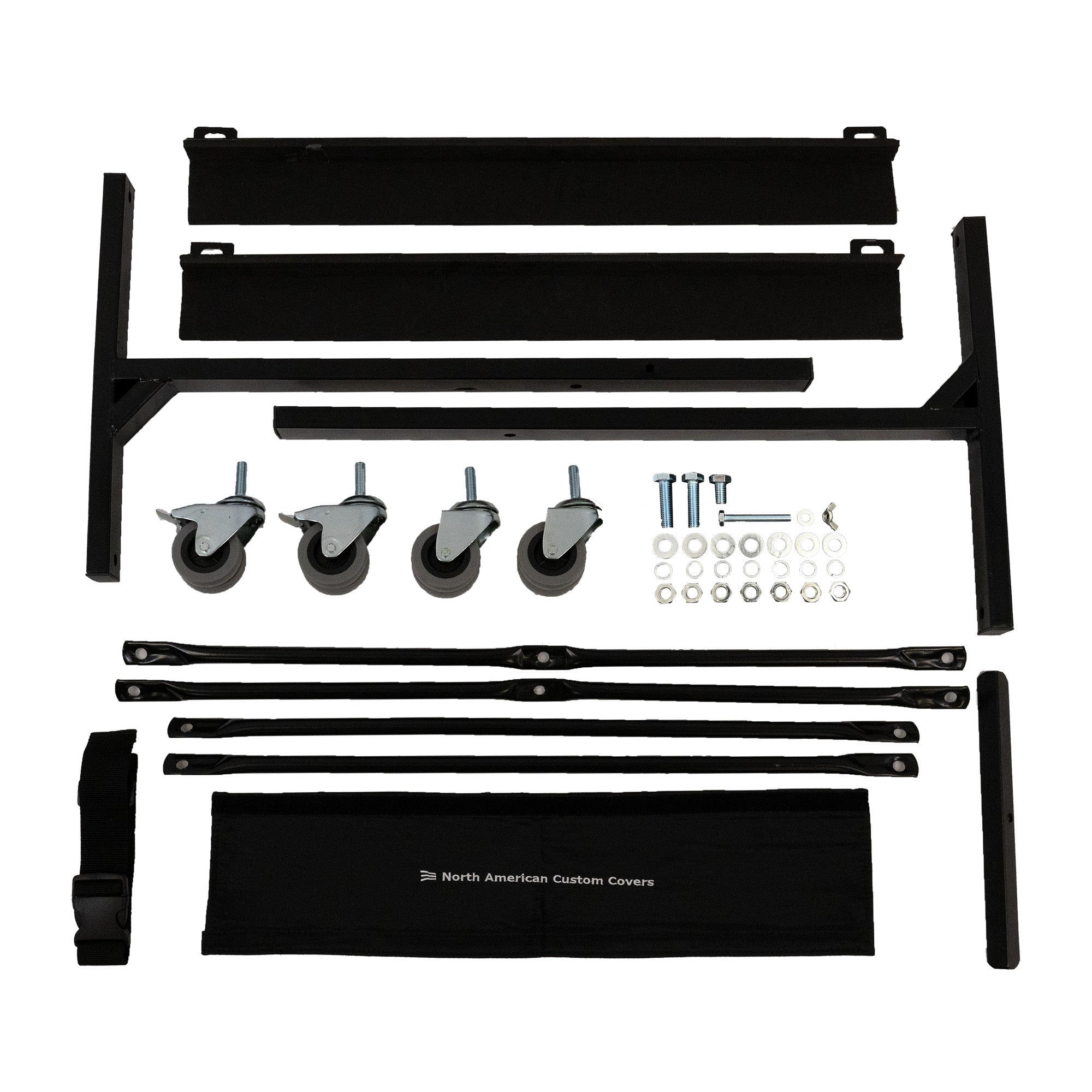 Soporte de almacenamiento para puerta resistente para Jeep Wrangler, carrito con correa de sujeción (varias opciones)