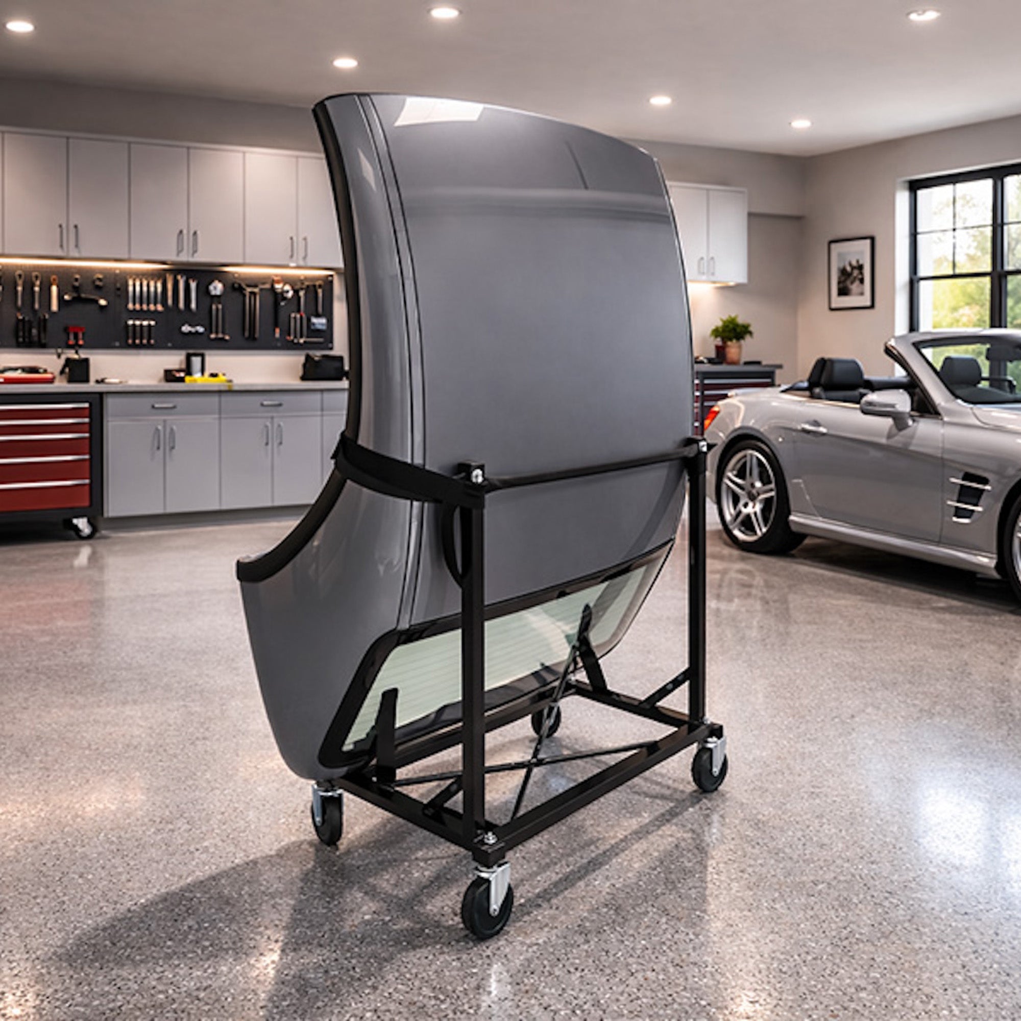 Premium Hardtop Storage Cart with Extra-Large Dust Cover (Various Options)