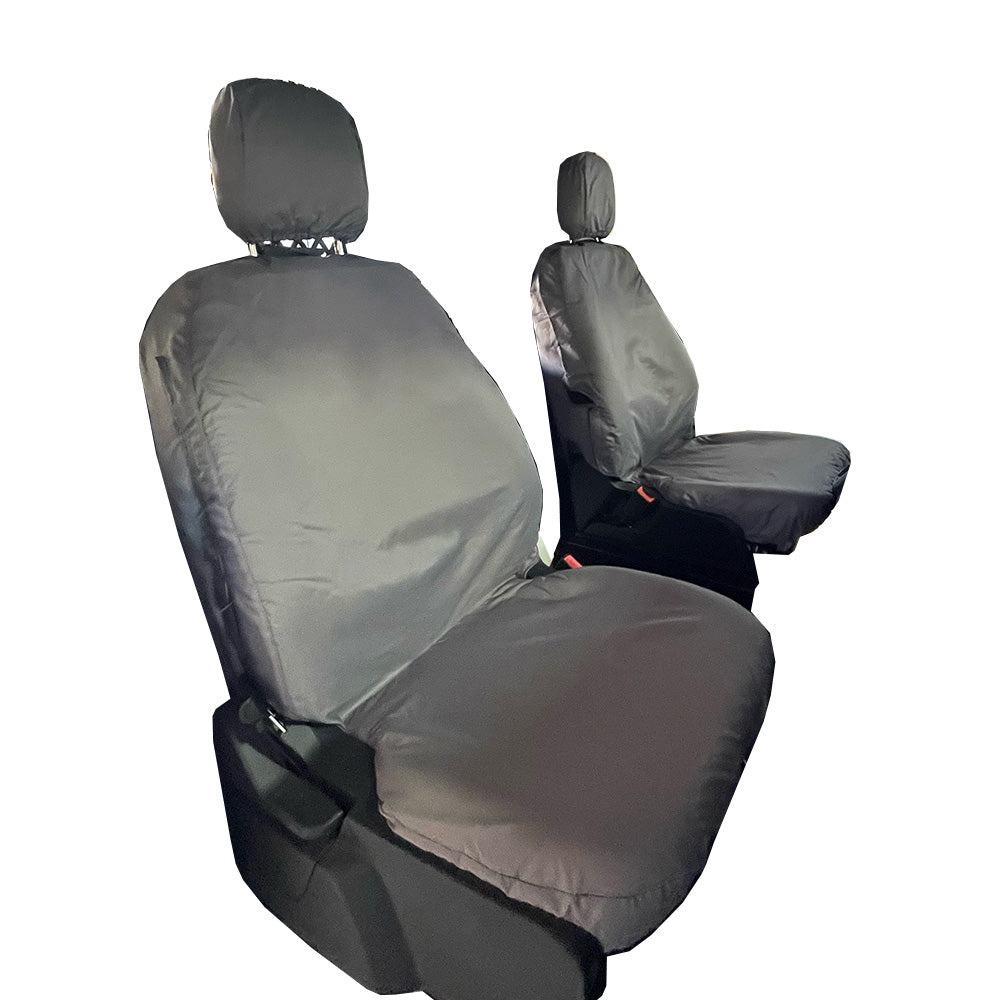 Juego de fundas de asiento delantero a medida para furgoneta Ford Transit 150, 250, 350 y 350HD (varias opciones)