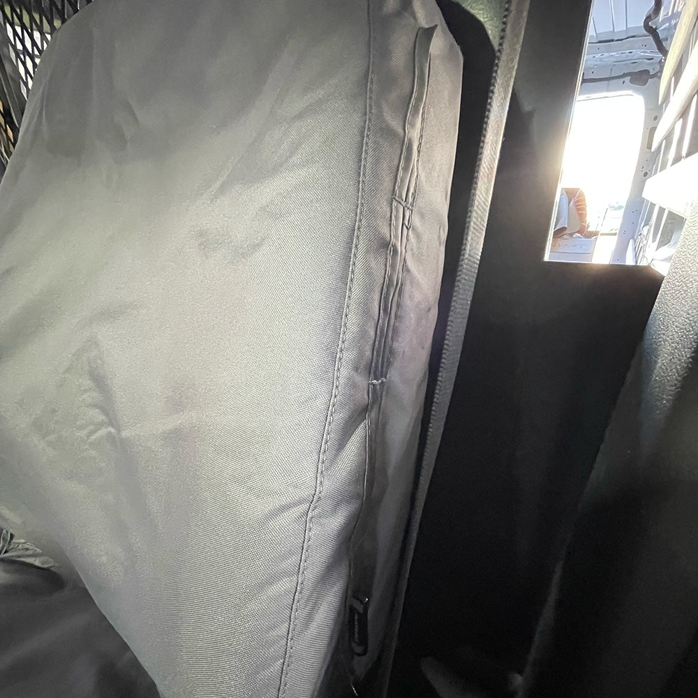 Juego de fundas de asiento delantero a medida para furgoneta Ford Transit 150, 250, 350 y 350HD (varias opciones)