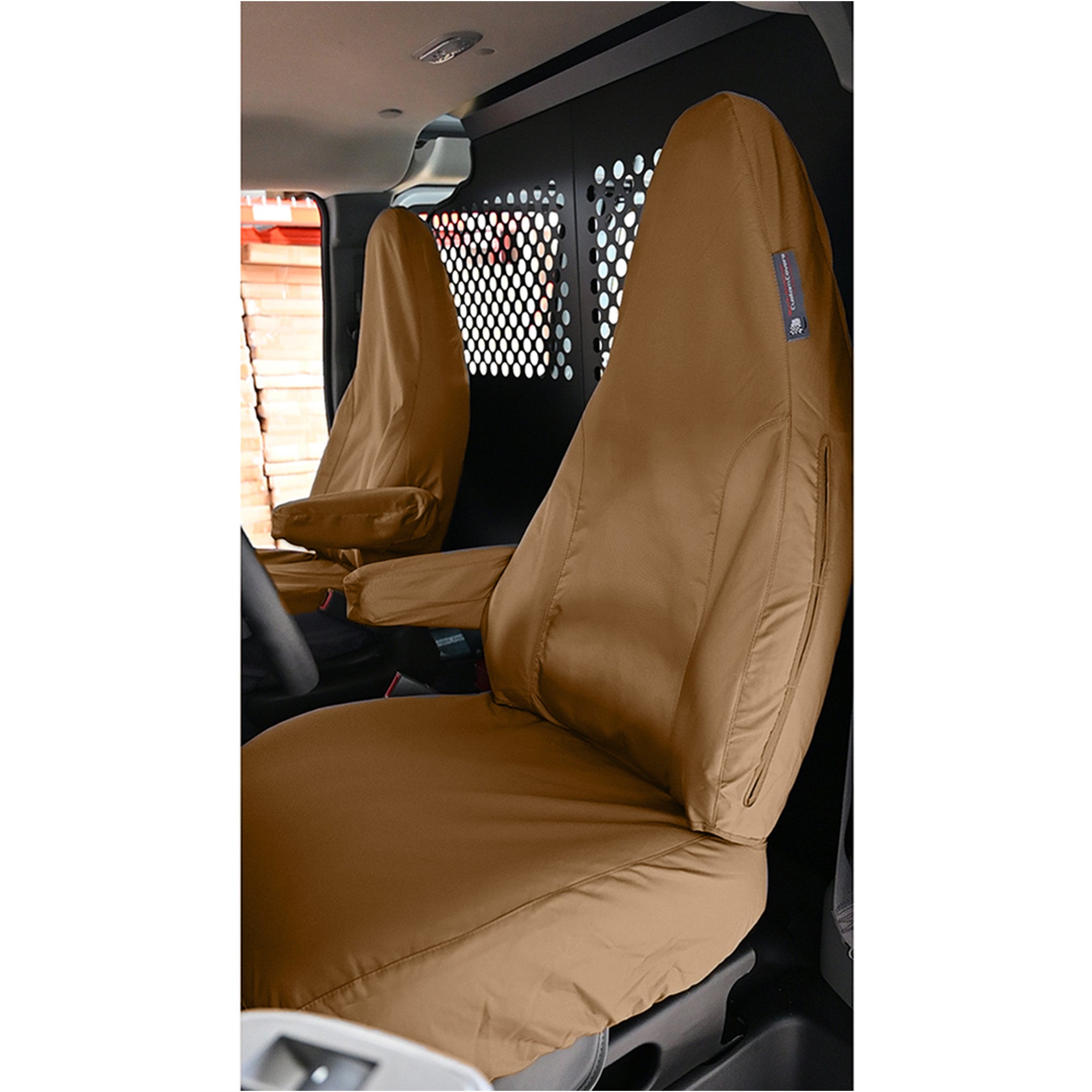 Custom-fit Front Seat Cover Set for the GMC Savana (Various Options)