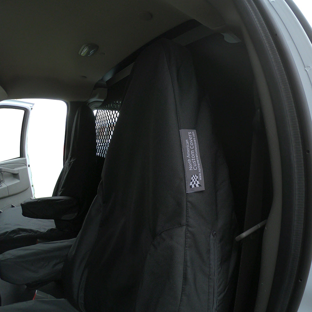 Custom-fit Front Seat Cover Set for the GMC Savana (Various Options)