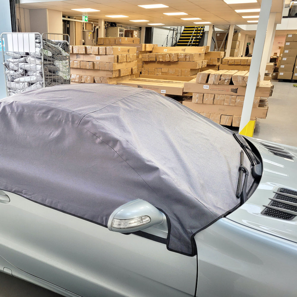 Demi-housse de protection pour toit rigide Mercedes Classe SL R230 (diverses options)