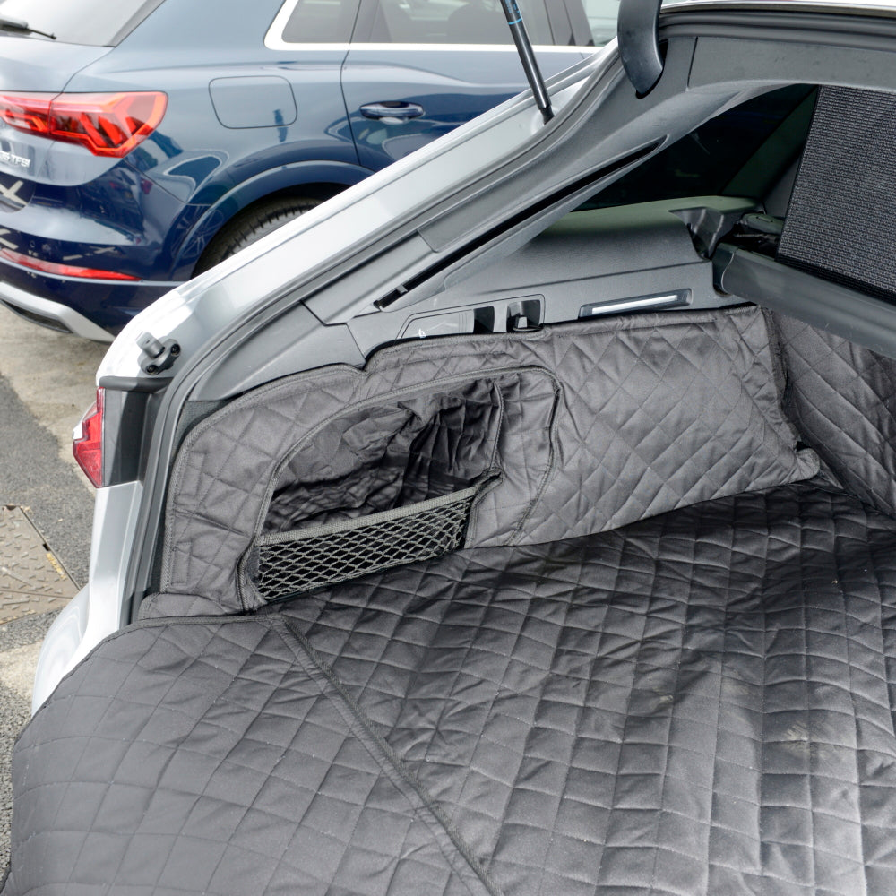 Doublure de coffre matelassée sur mesure pour l'Audi A6 Allroad Génération 5 (C8) Wagon - à partir de 2018 (630)