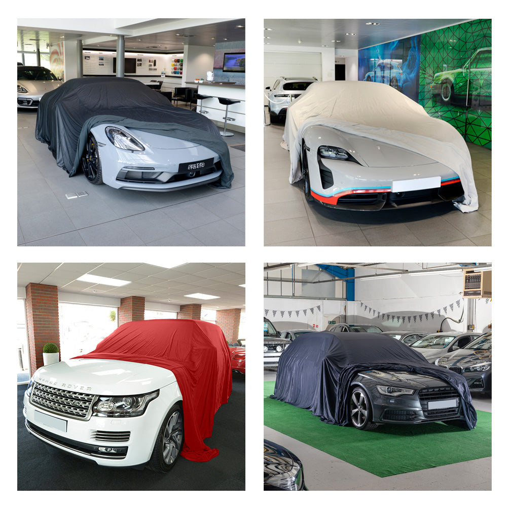 Premium Showroom Reveal Car Cover - Dramatic Unveiling for Vehicle Reveals (Various Sizes & Colors)