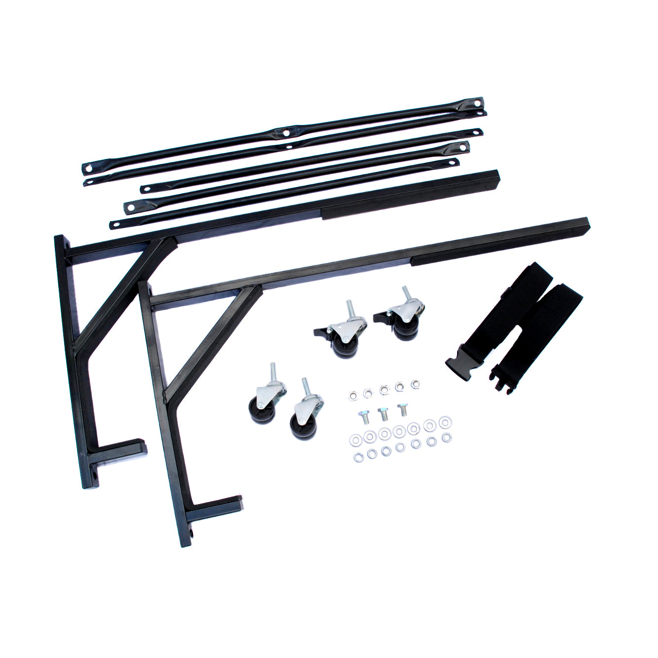 Portaequipajes rígido de alta resistencia Austin Healey con arnés de seguridad y cubierta antipolvo (varias opciones)