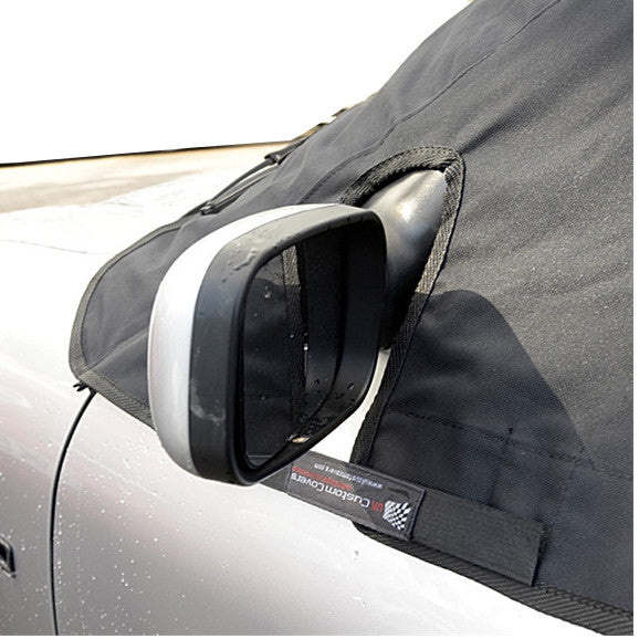 Soft Top Roof Protector Half Cover for MG F and MG TF - 1997 to 2005 (123 - BLACK