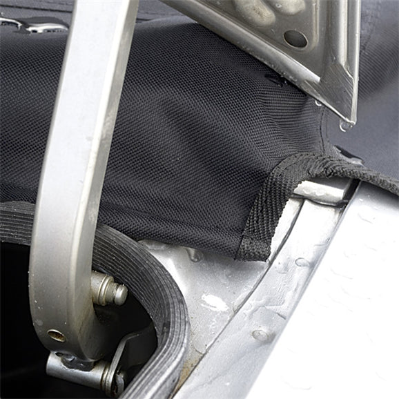 Soft Top Roof Protector Half Cover for MG F and MG TF - 1997 to 2005 (123 - BLACK