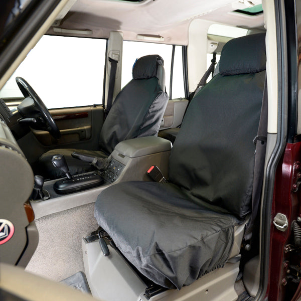 Custom Fit Seat Covers for the Land Rover Discovery 2 - Front Pair - Tailored 1998 to 2004 (148)