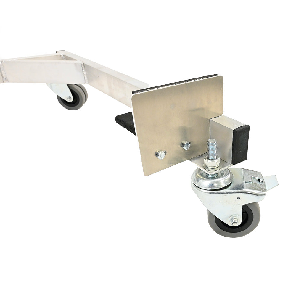 Support de chariot à toit rigide en aluminium pour Jeep Wrangler JK 2 portes et 4 portes, avec sangles de fixation de lunette arrière (diverses options)