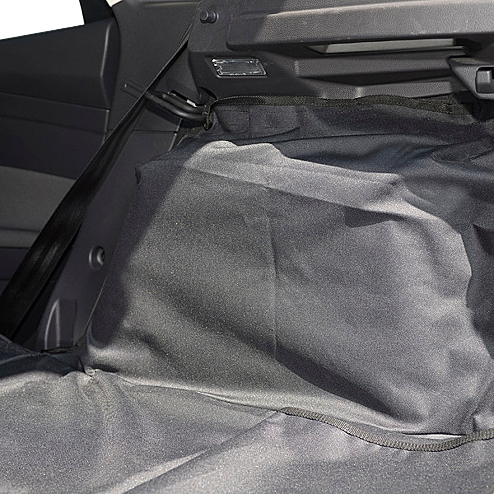 Tapis de coffre sur mesure pour Ford Focus Hatchback avec roue de secours pleine grandeur Mk3 Génération 3 - 2011 à 2018 (159)