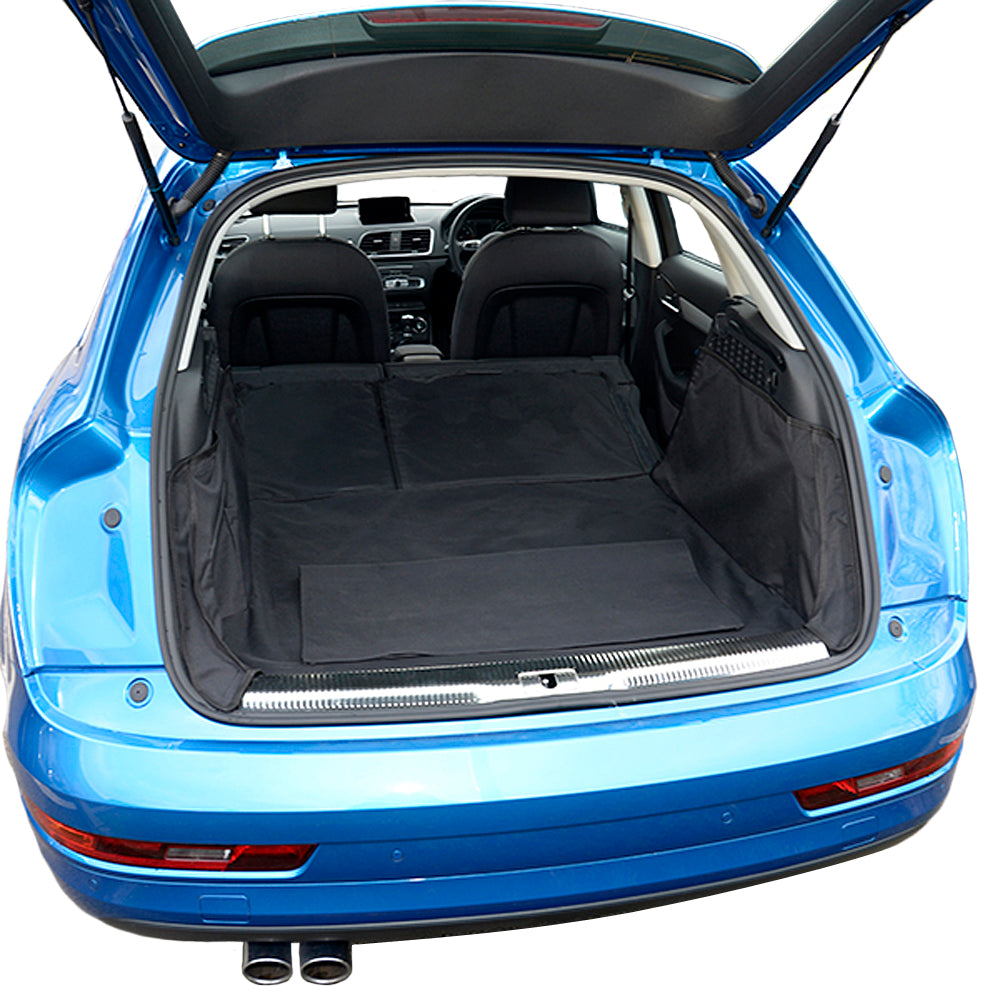 Tapis de coffre sur mesure pour Audi Q3 (génération 1) de 2011 à 2018 (diverses options)