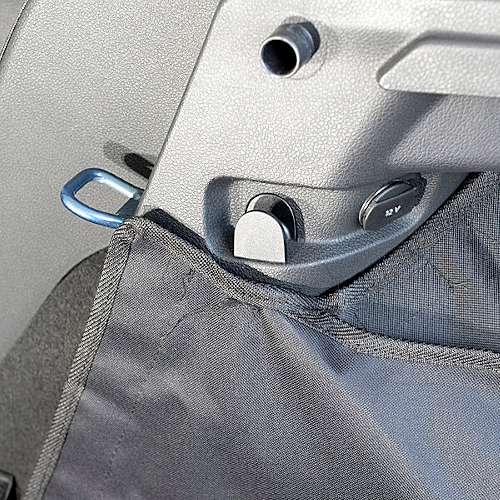 Tapis de coffre sur mesure pour Volkswagen VW Golf Mk7 avec trappe à plancher surélevé version génération 7 - 2013 à 2019 (253)