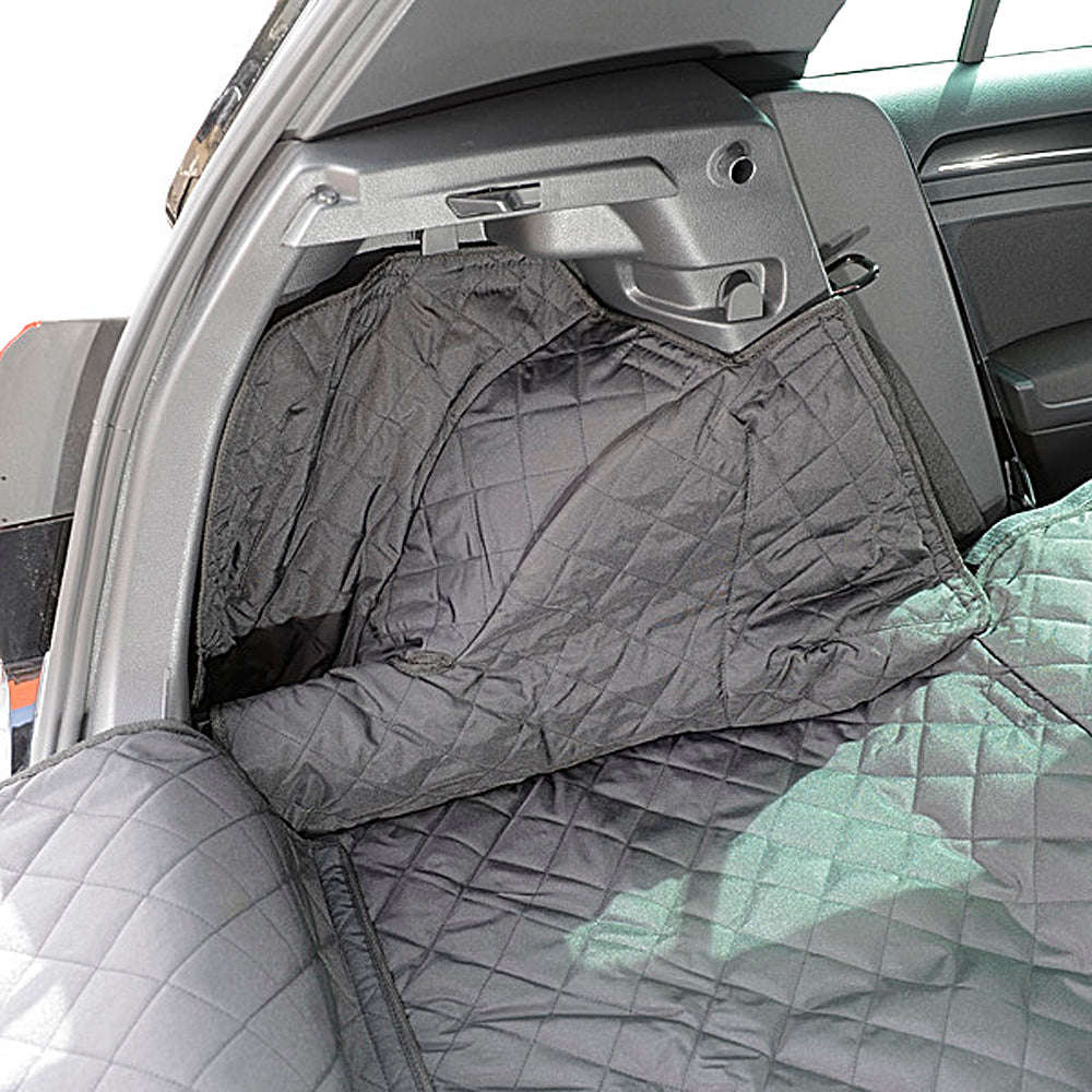 Doublure de coffre matelassée sur mesure pour la Volkswagen VW Golf Mk7 Hatch Low Floor version Génération 7 - 2013 à 2019 (263)