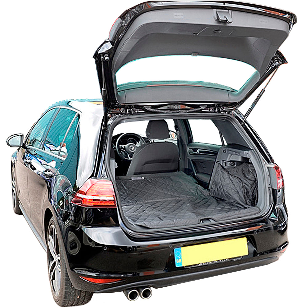 Cargo Liner for the Volkswagen VW Golf MK7 Hatchback (Raised Floor version) - 2013 to 2019 - Custom Fit and Quilted (279)