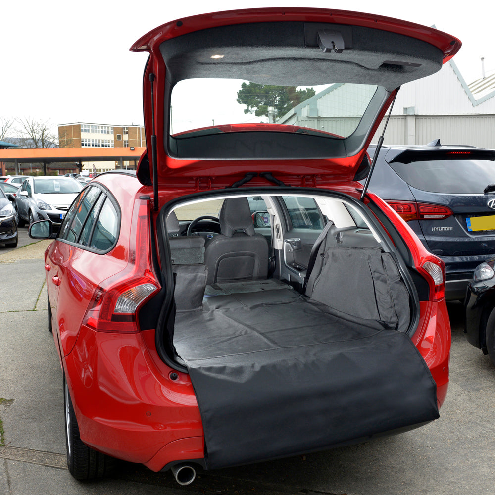 Revestimiento de carga personalizado para el Volvo V60 Cross Country Generación 1 - 2010 a 2018 (358)