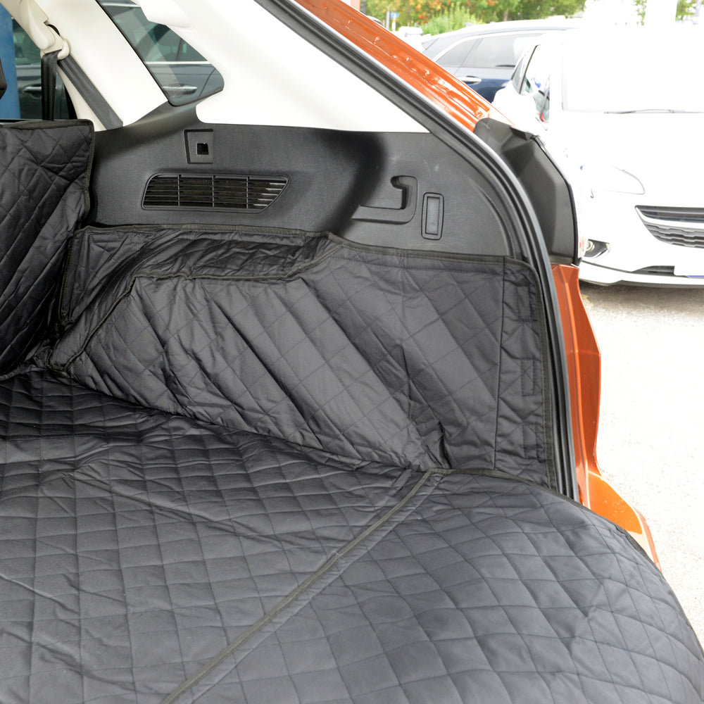 Tapis de coffre sur mesure pour Ford Edge 2e génération avec moquette latérale - À partir de 2015