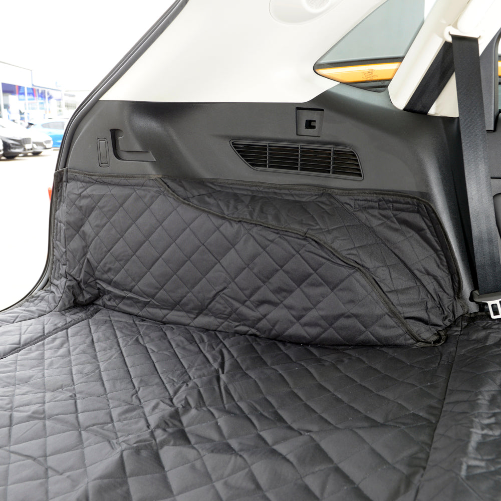 Tapis de coffre sur mesure pour Ford Edge 2e génération avec moquette latérale - À partir de 2015