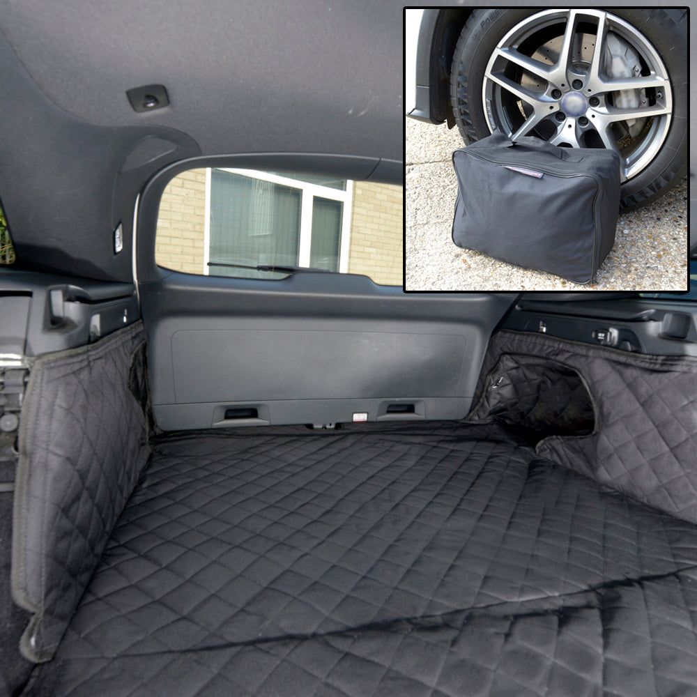 Doublure de coffre matelassée sur mesure pour Mercedes GLC (X253) Génération 1 - 2015 à 2022 (392)