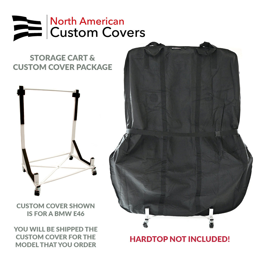 Custom Fit Cover and Cart Storage Package for the BMW E46 3 Series Hardtop 1999 to 2006 (Various Options)