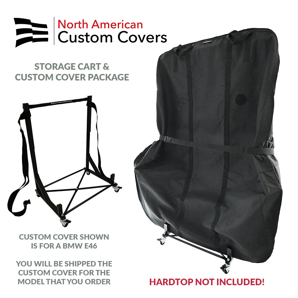 Custom Fit Cover and Cart Storage Package for the BMW E46 3 Series Hardtop 1999 to 2006 (Various Options)