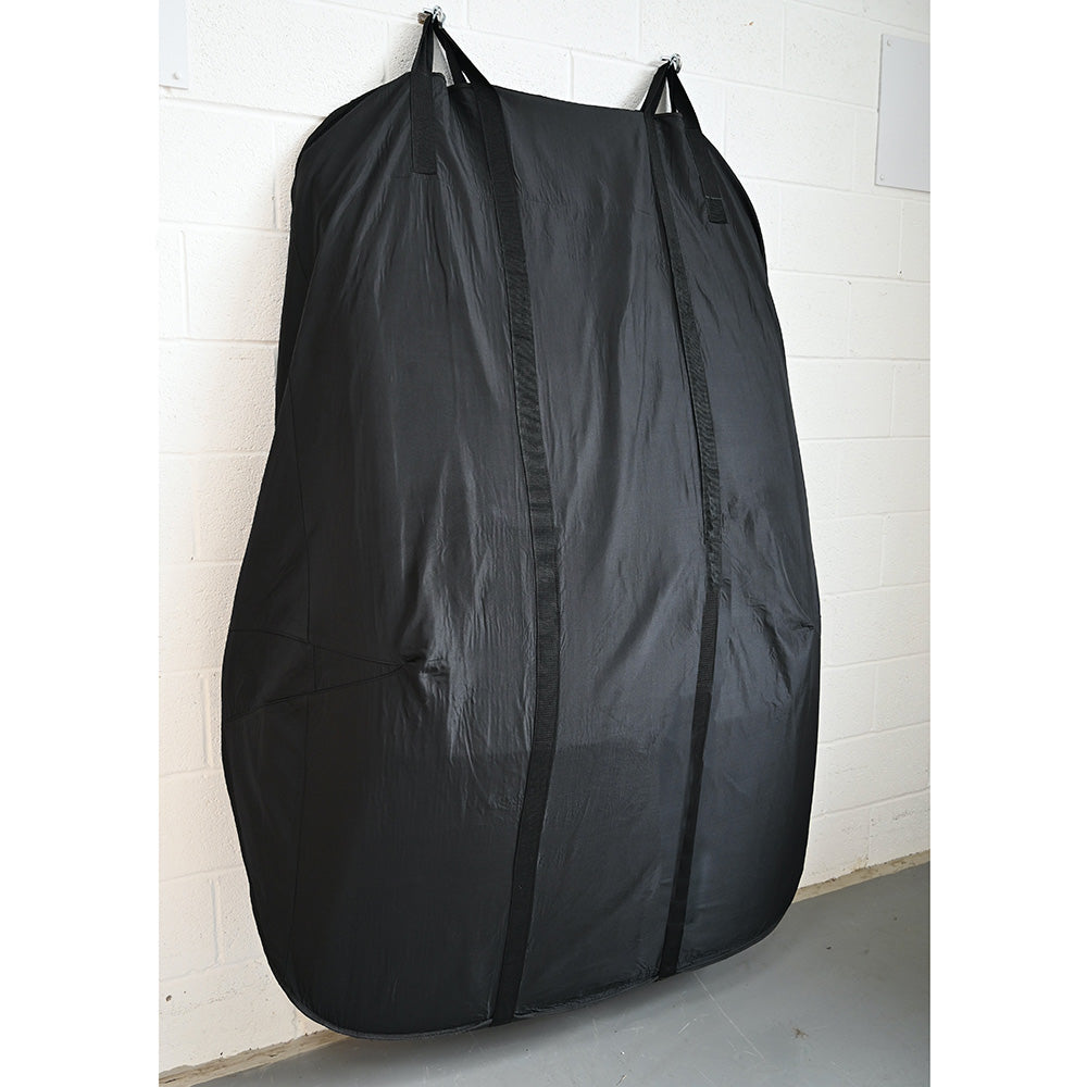 Custom Fit Cover and Cart (Black) Storage Package for the Porsche Boxster 986 1996 to 2004 Hardtop (006050B)