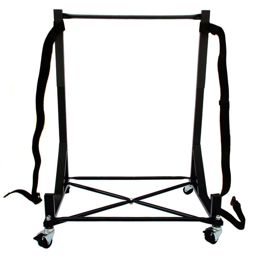 Heavy-duty Hardtop Stand Storage Rack (Black) with Securing Harness & Dust Cover - FACTORY SECOND (050Bx 3002)