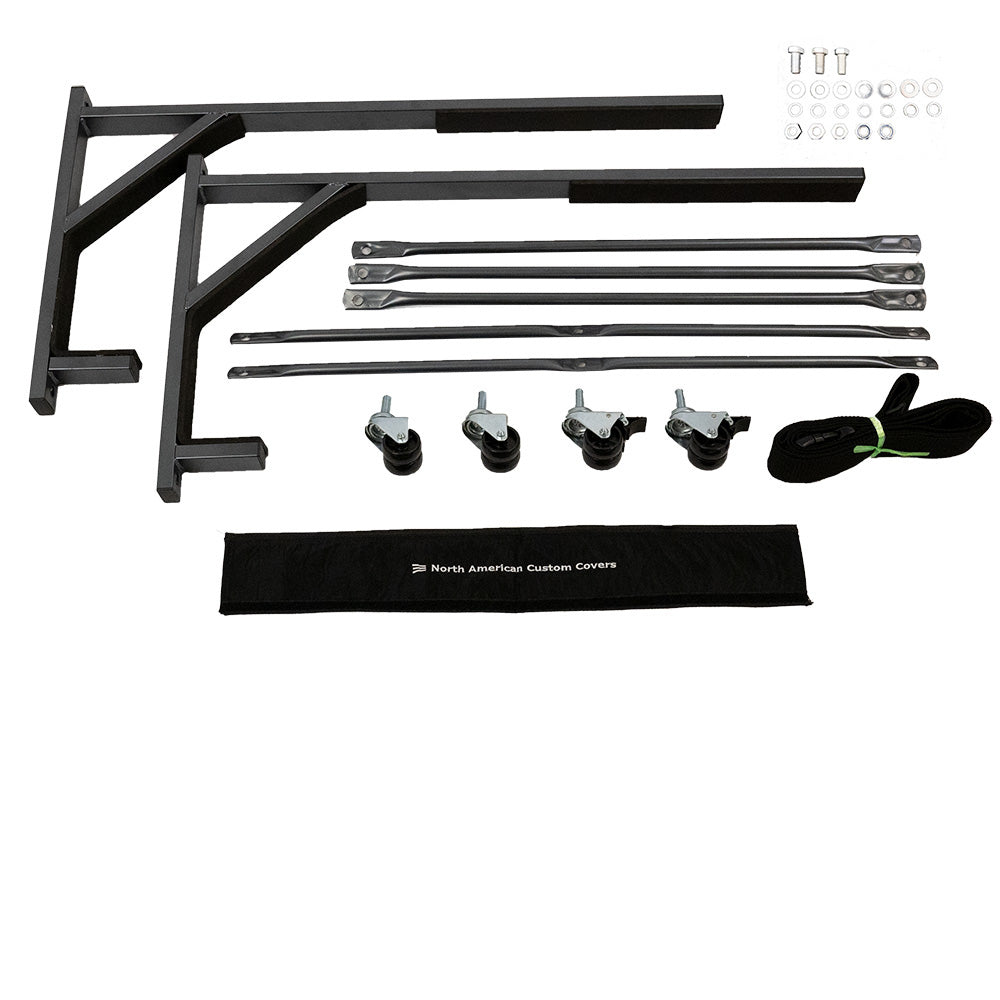 Ford Thunderbird Heavy-duty Hardtop Stand Trolley Cart Rack with Securing Harness and Hard Top Dust Cover (Various Options)