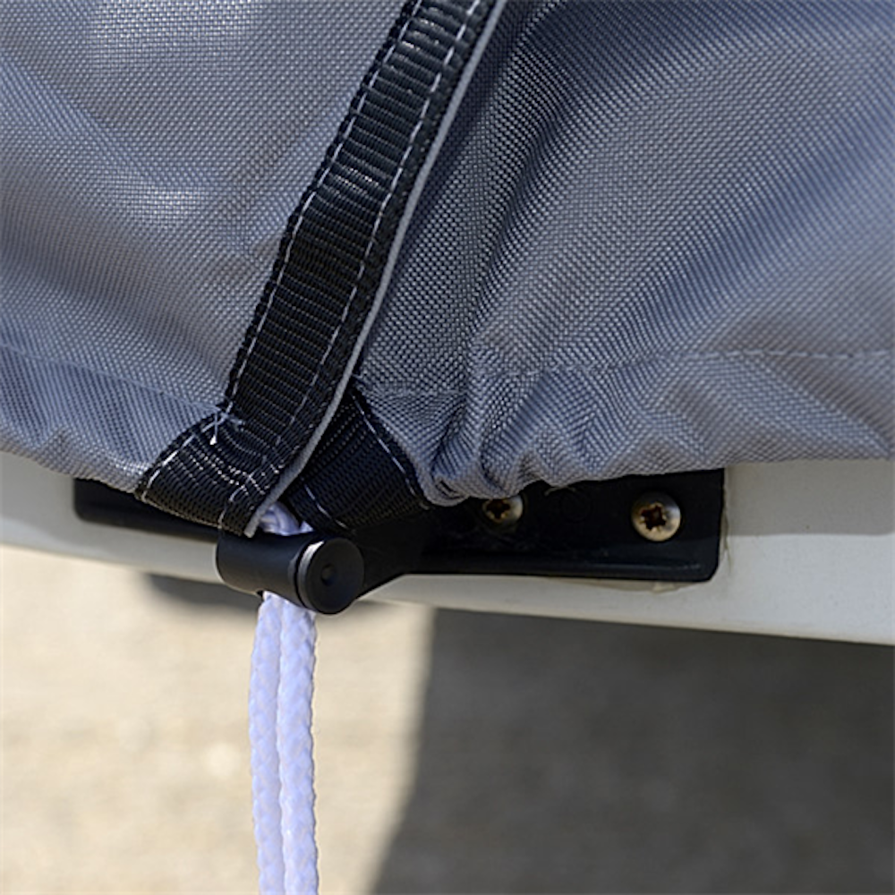 Premium Sailboat Deck Cover for the Laser Dinghy - Tailored, Waterproof, Breathable Boat Cover - Dark Grey (960G)