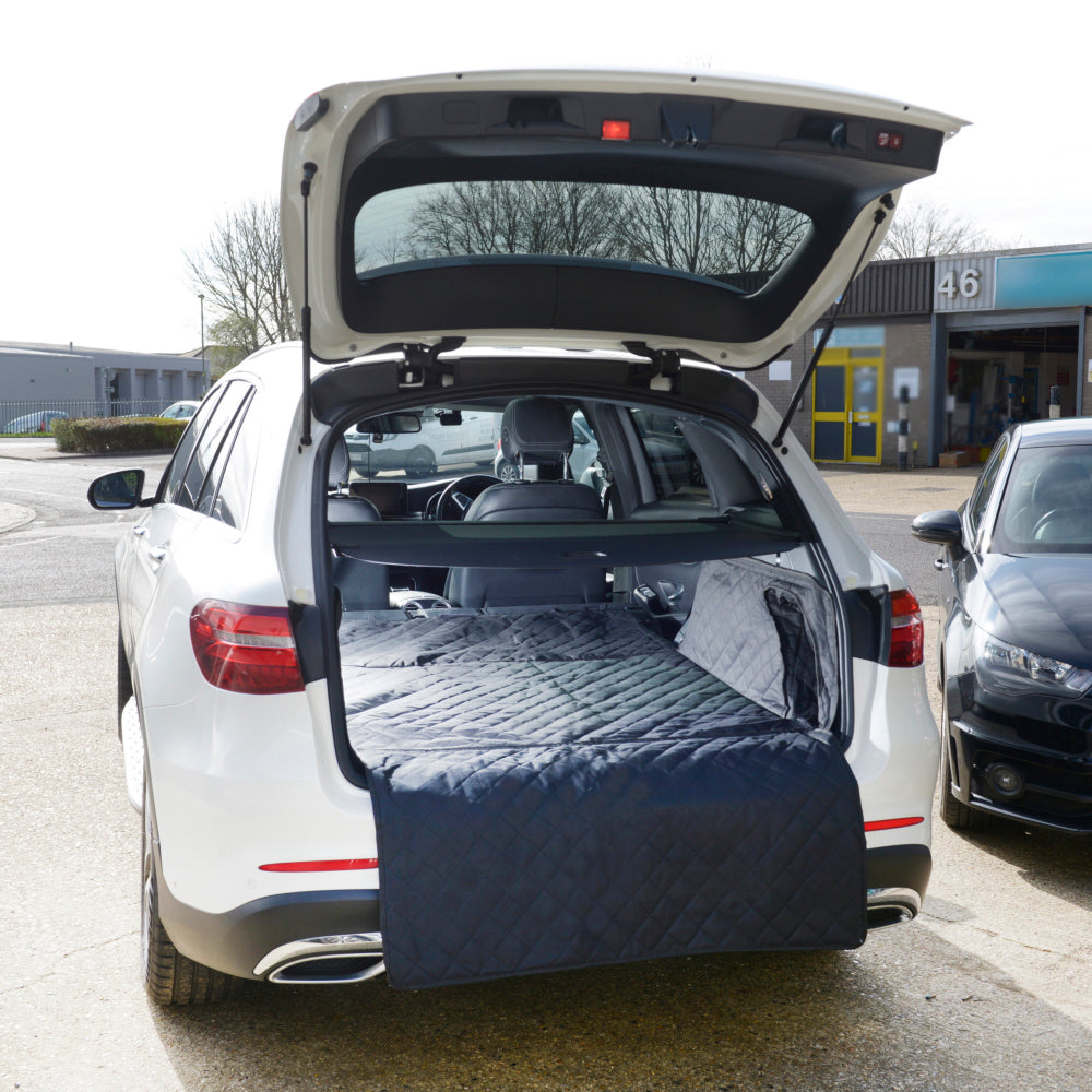 Doublure de coffre matelassée sur mesure pour Mercedes GLC (X253) Génération 1 - 2015 à 2022 (392)