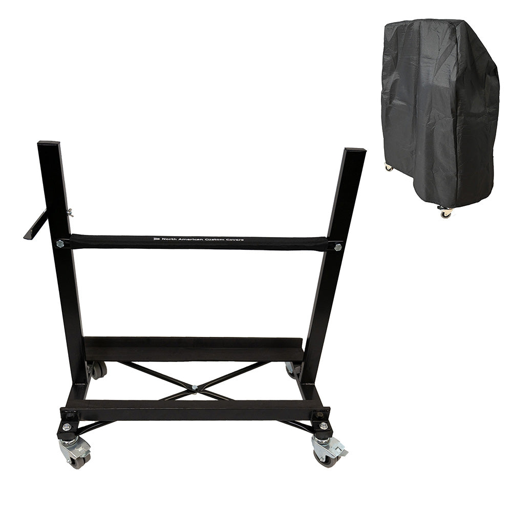 Soporte de almacenamiento para puerta resistente para Jeep Wrangler, carrito con correa de sujeción (varias opciones)