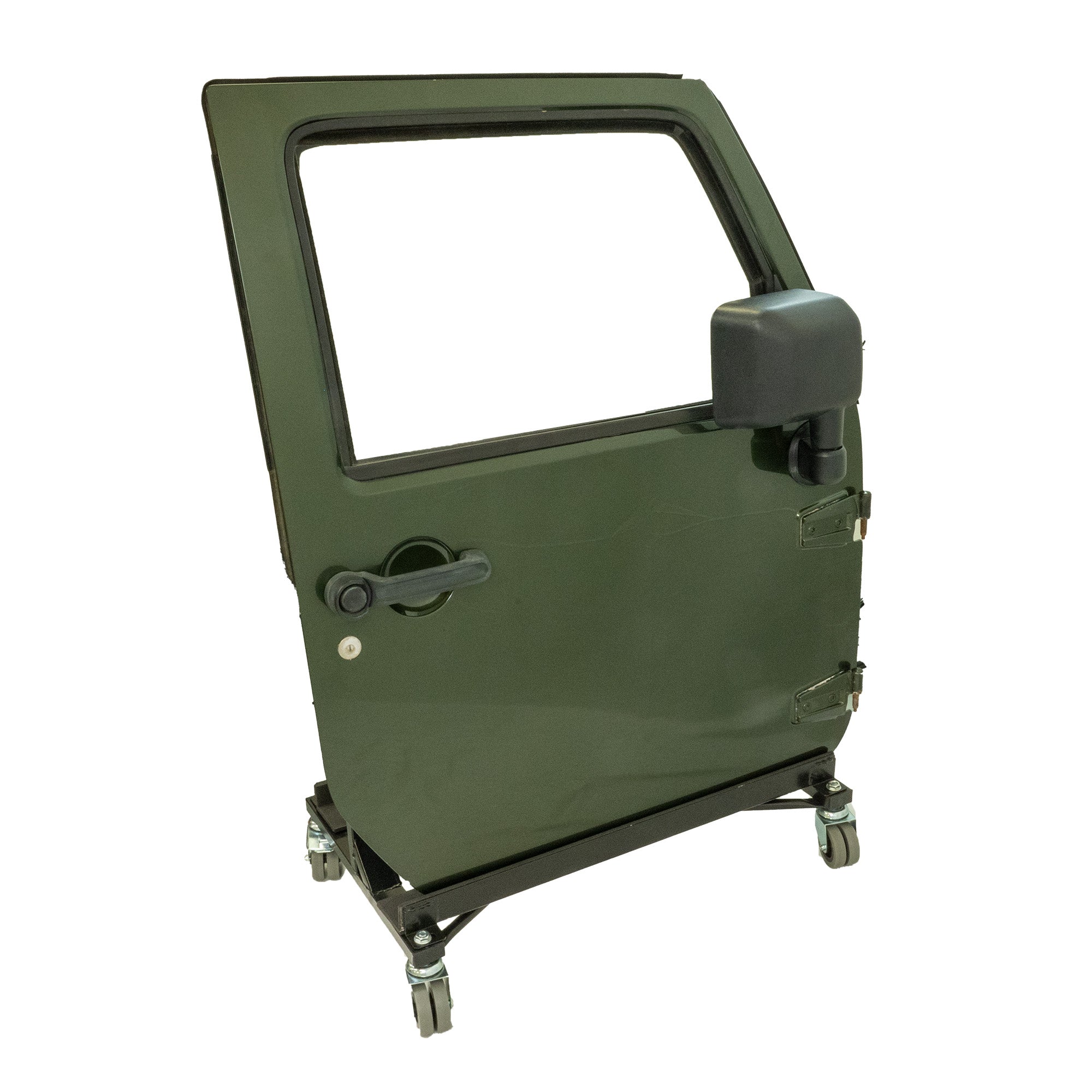 Soporte de almacenamiento para puerta resistente para Jeep Wrangler, carrito con correa de sujeción (varias opciones)