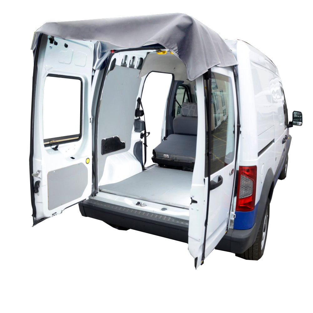 Cubierta de toldo para puerta de granero para Ford Transit Connect