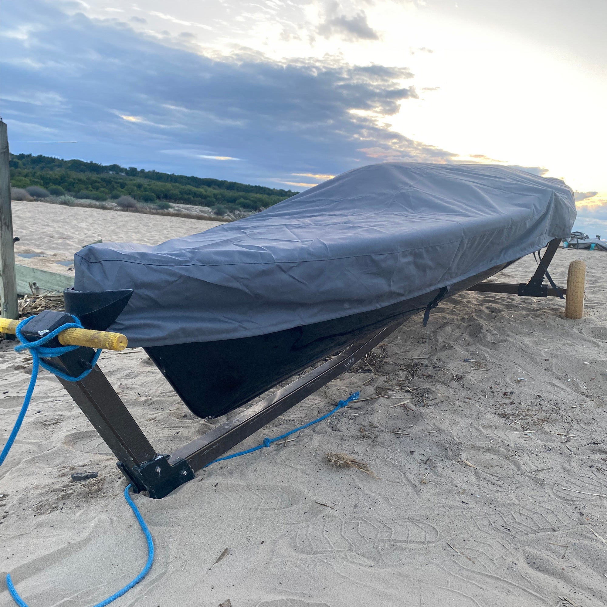 Premium Sailboat Deck Cover for the Laser Two Dinghy