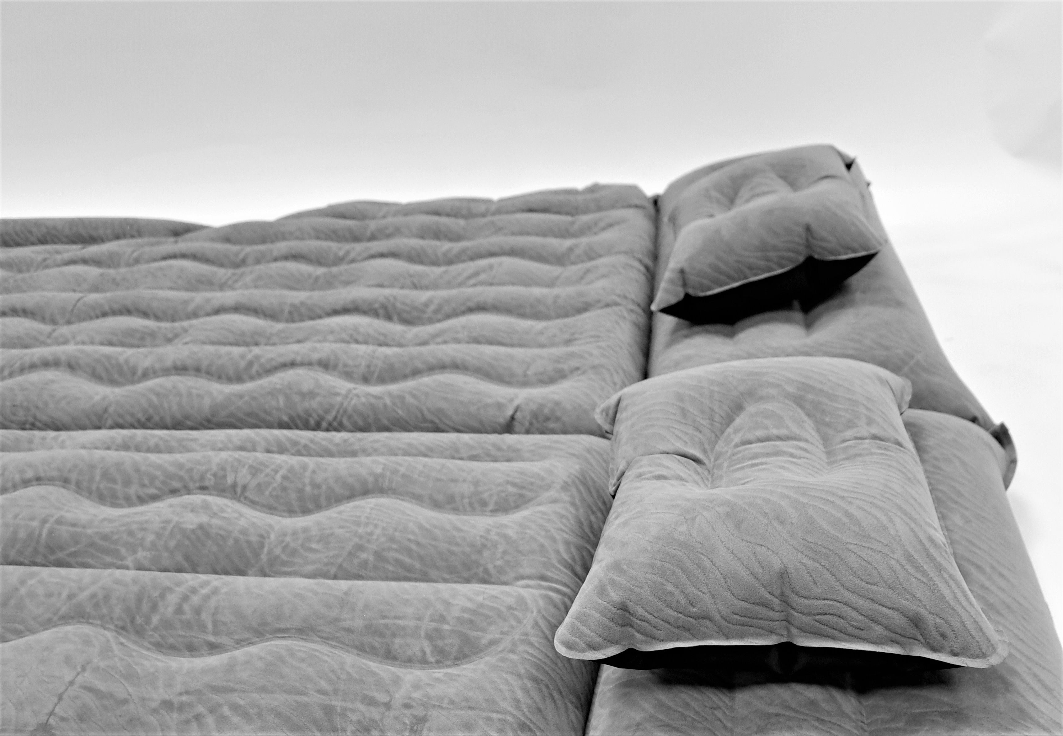 SUV Camping Double Inflatable Mattress (185cm x 140cm) With Pump