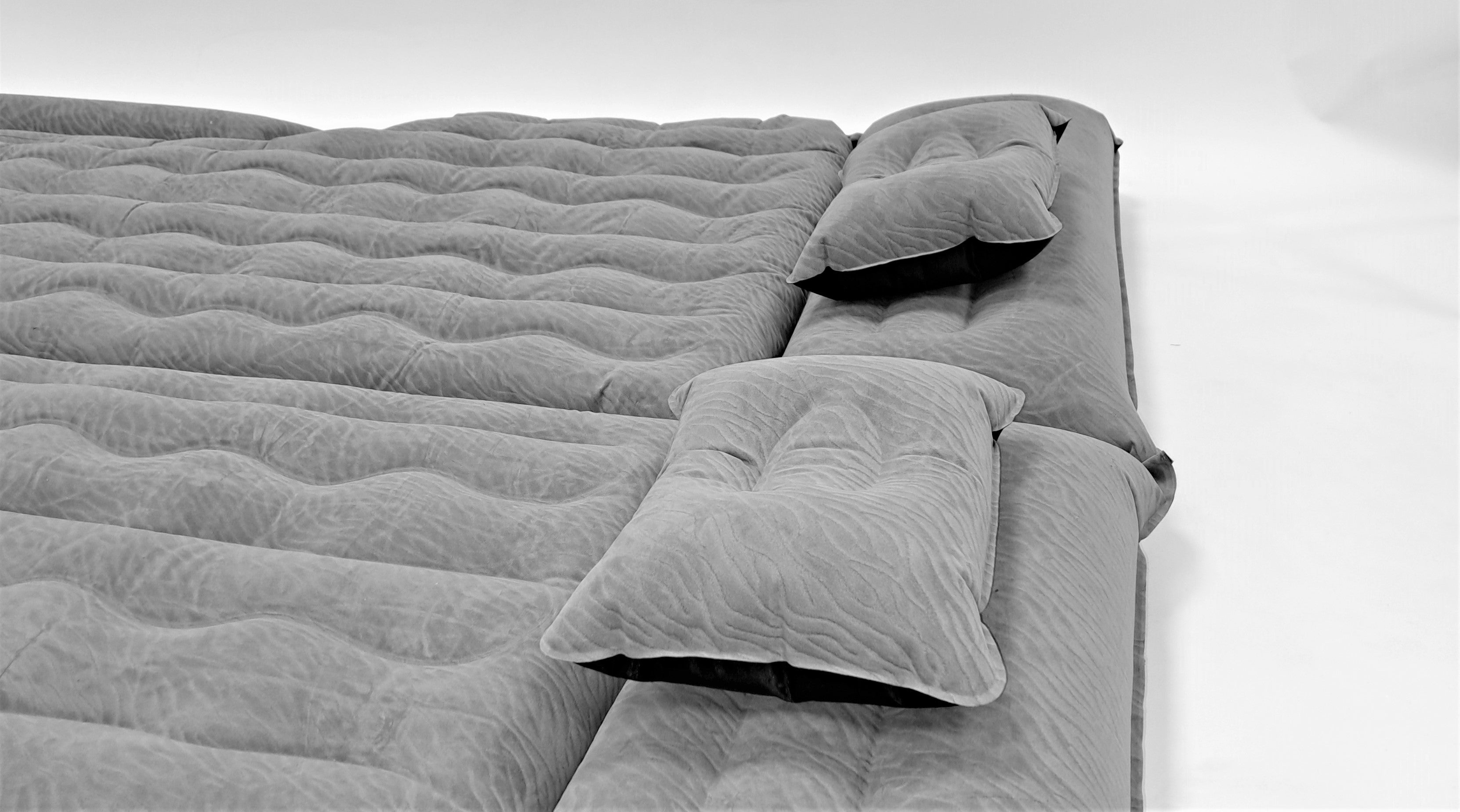 SUV Camping Double Inflatable Mattress (185cm x 140cm) With Pump