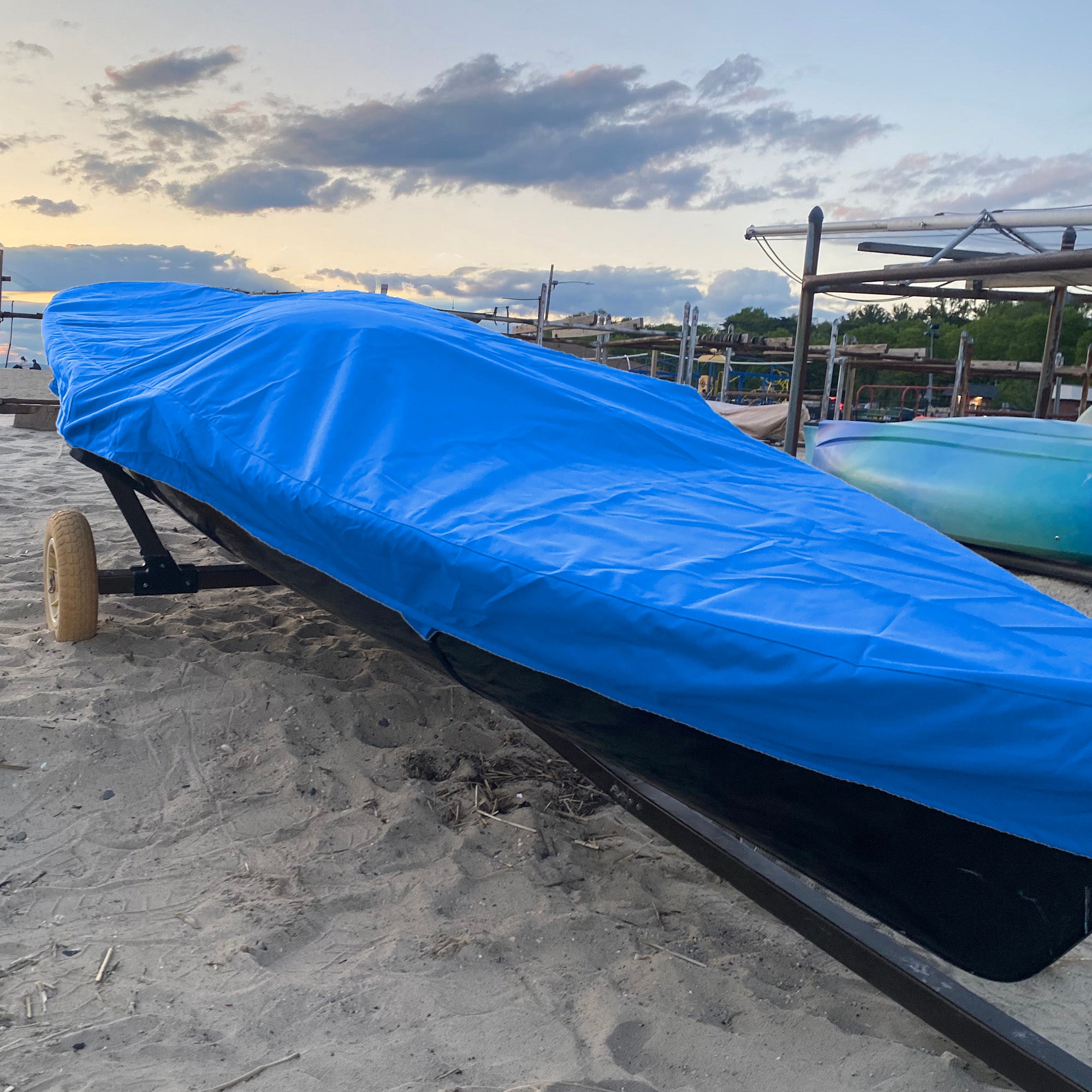 Premium Sailboat Deck Cover for the Laser Two Dinghy