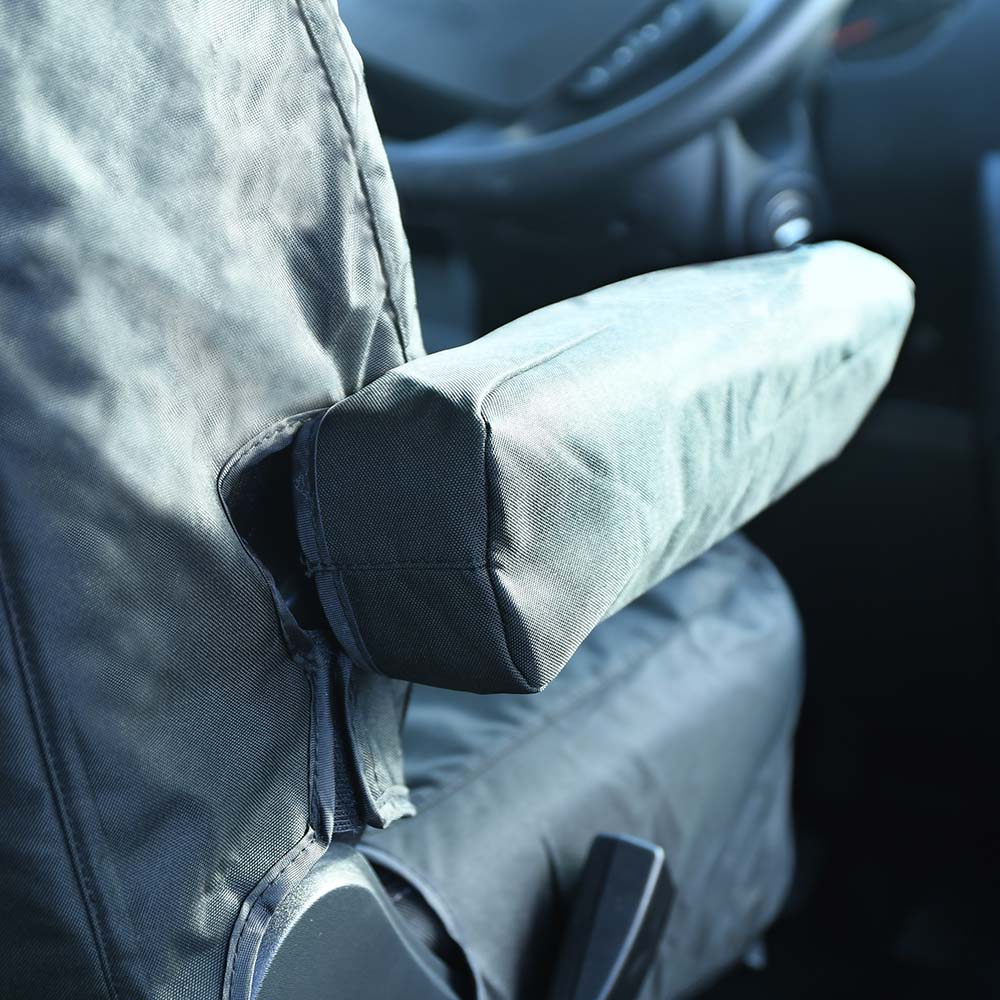 Juego de fundas para asientos delanteros a medida para Dodge Ram ProMaster 1500 2500 3500 - 2014 en adelante (443)
