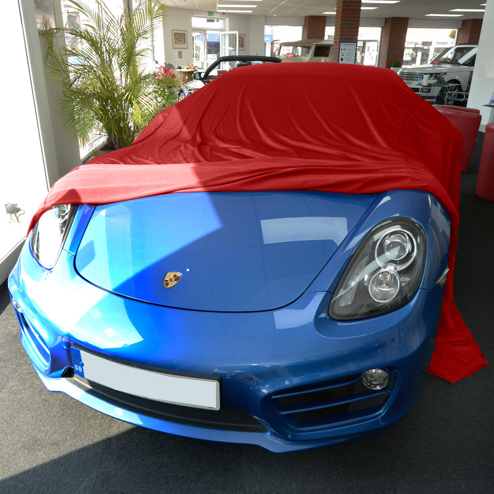 Showroom Reveal Funda para coche para modelos Austin Healey - Funda de tamaño MEDIANO - Rojo (448R)