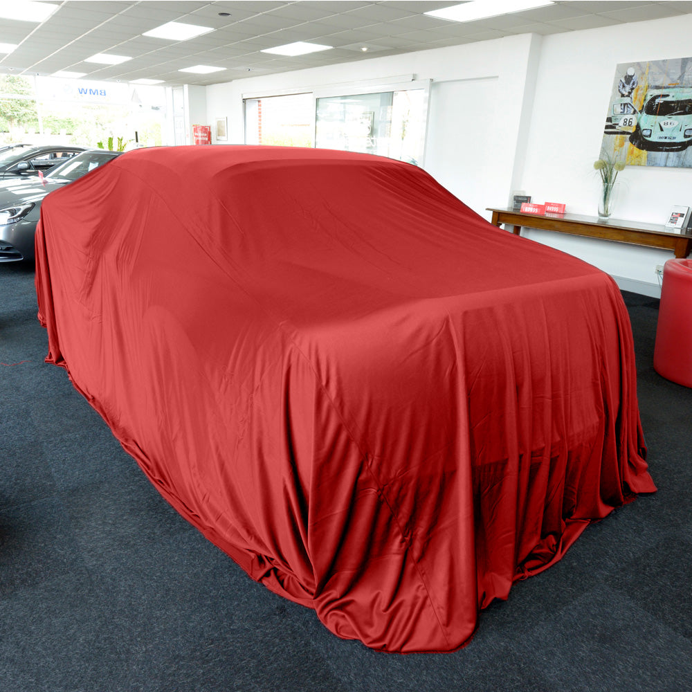 Showroom Reveal Car Cover for Triumph models - Large Sized Cover - Red (449R)