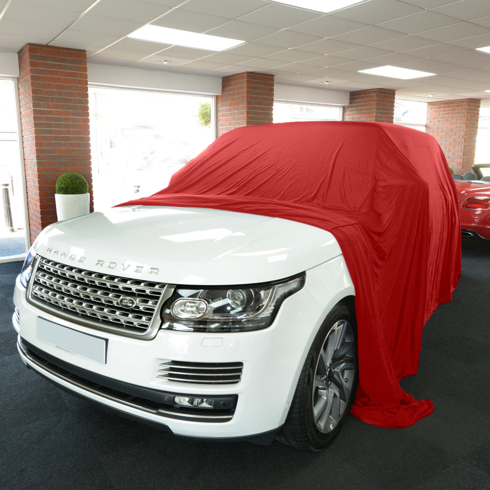 Showroom Reveal Funda para coche para modelos Chevrolet - Funda de tamaño extra grande - Rojo (450R)