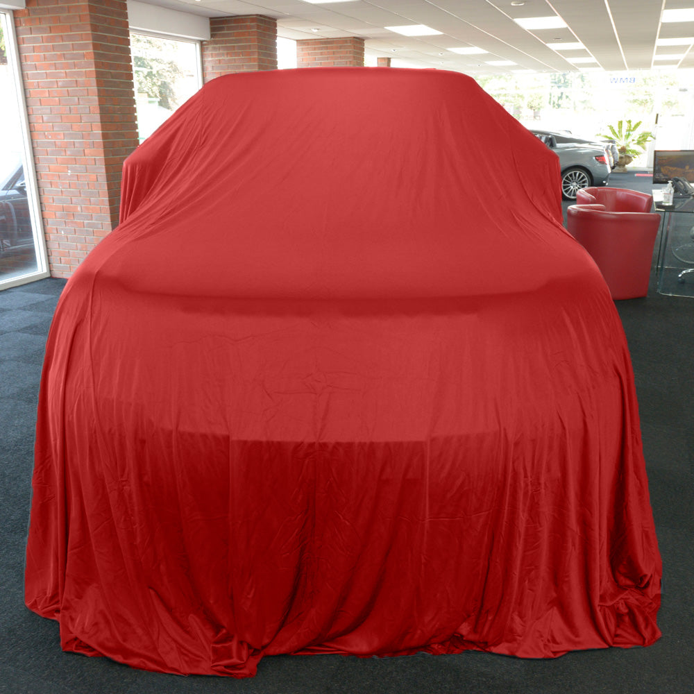 Showroom Reveal Funda para coche para modelos Volkswagen - Funda de tamaño extra grande - Rojo (450R)