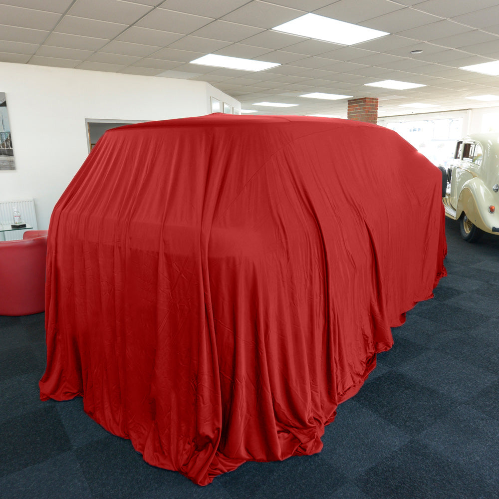 Showroom Reveal Funda para coche para modelos Mercedes - Funda de tamaño extra grande - Rojo (450R)