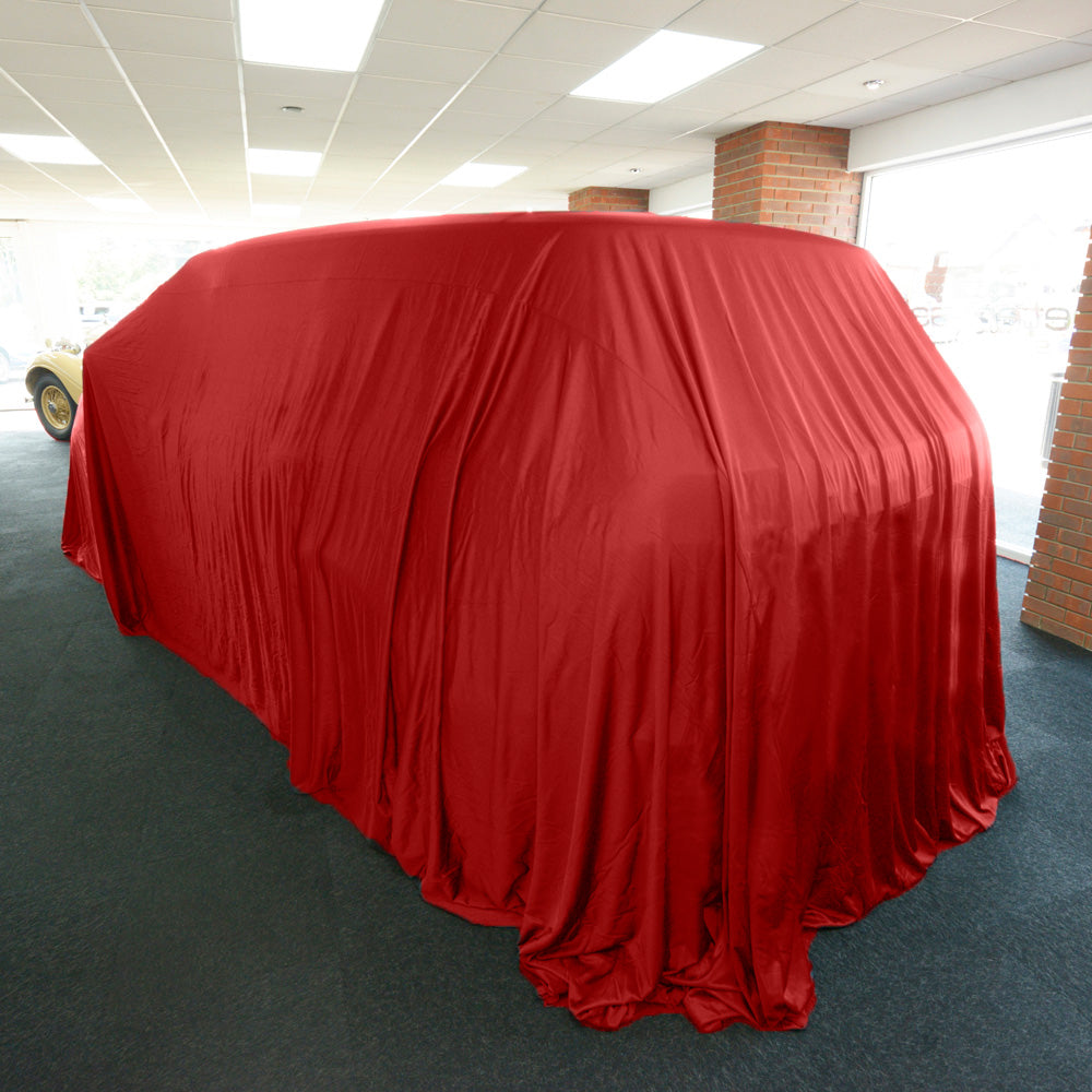 Showroom Reveal Car Cover for Jeep models - Extra Large Sized Cover - Red (450R)