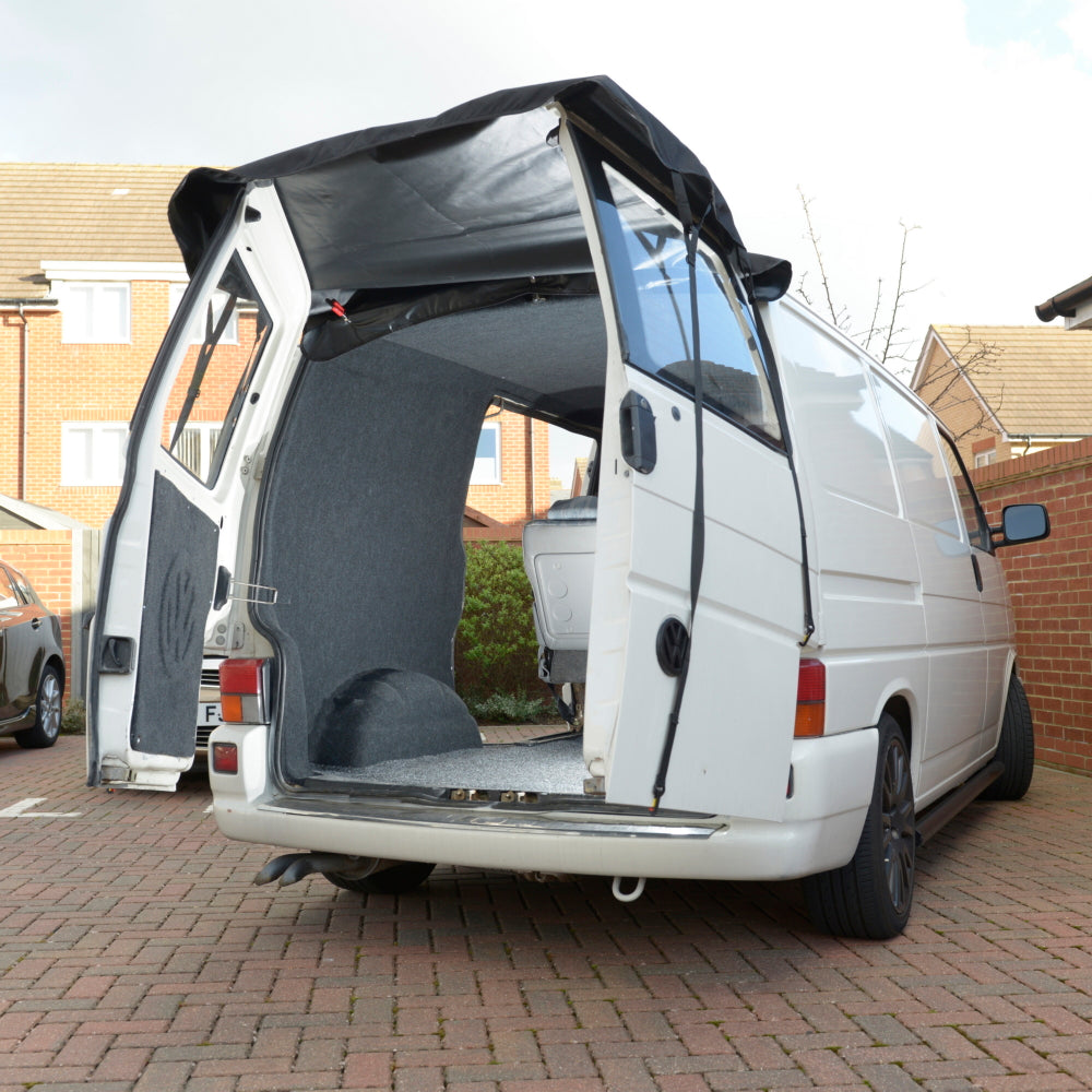 Cubierta de toldo para puerta de granero a medida para VW Volkswagen T4 Eurovan - 1990 a 2003 (568)