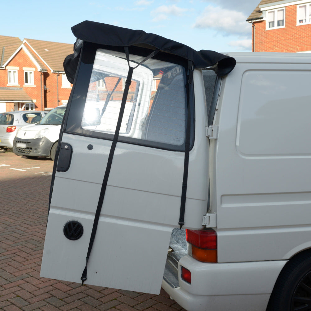 Cubierta de toldo para puerta de granero a medida para VW Volkswagen T4 Eurovan - 1990 a 2003 (568)