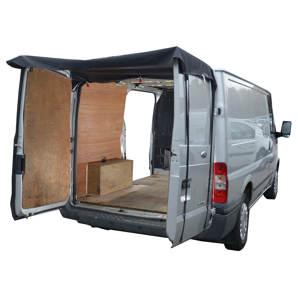 Custom-fit Barn Door Awning Cover for the Ford Transit Ford Transit 150 250 350 350HD Generation 4 - 2013 onwards (575)